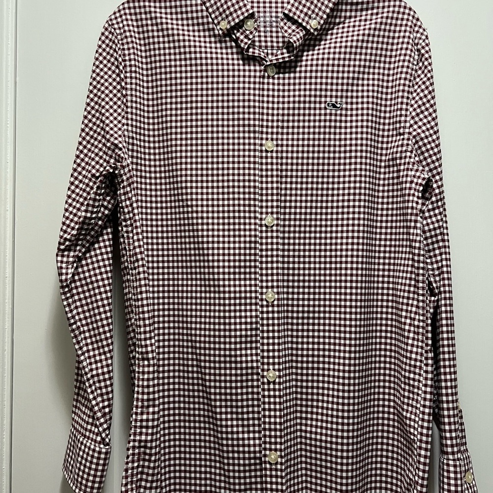 Set of 3 Boy’s Vineyard Vines Button Down Dress Shirts Size Medium 12-14 - Picture 9 of 12